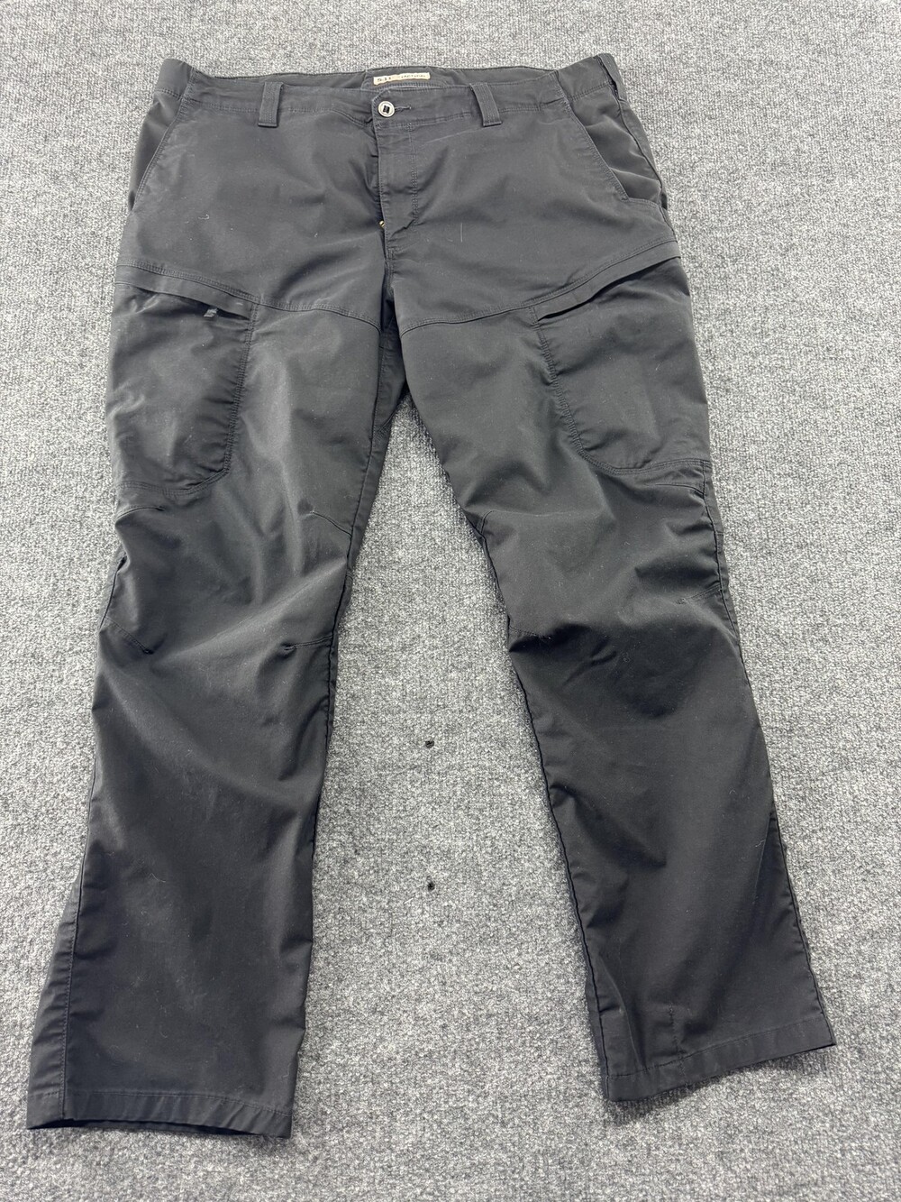 5.11 Tactical Pants Mens 44x33 Black Cargo Workwear Utility Straight Leg